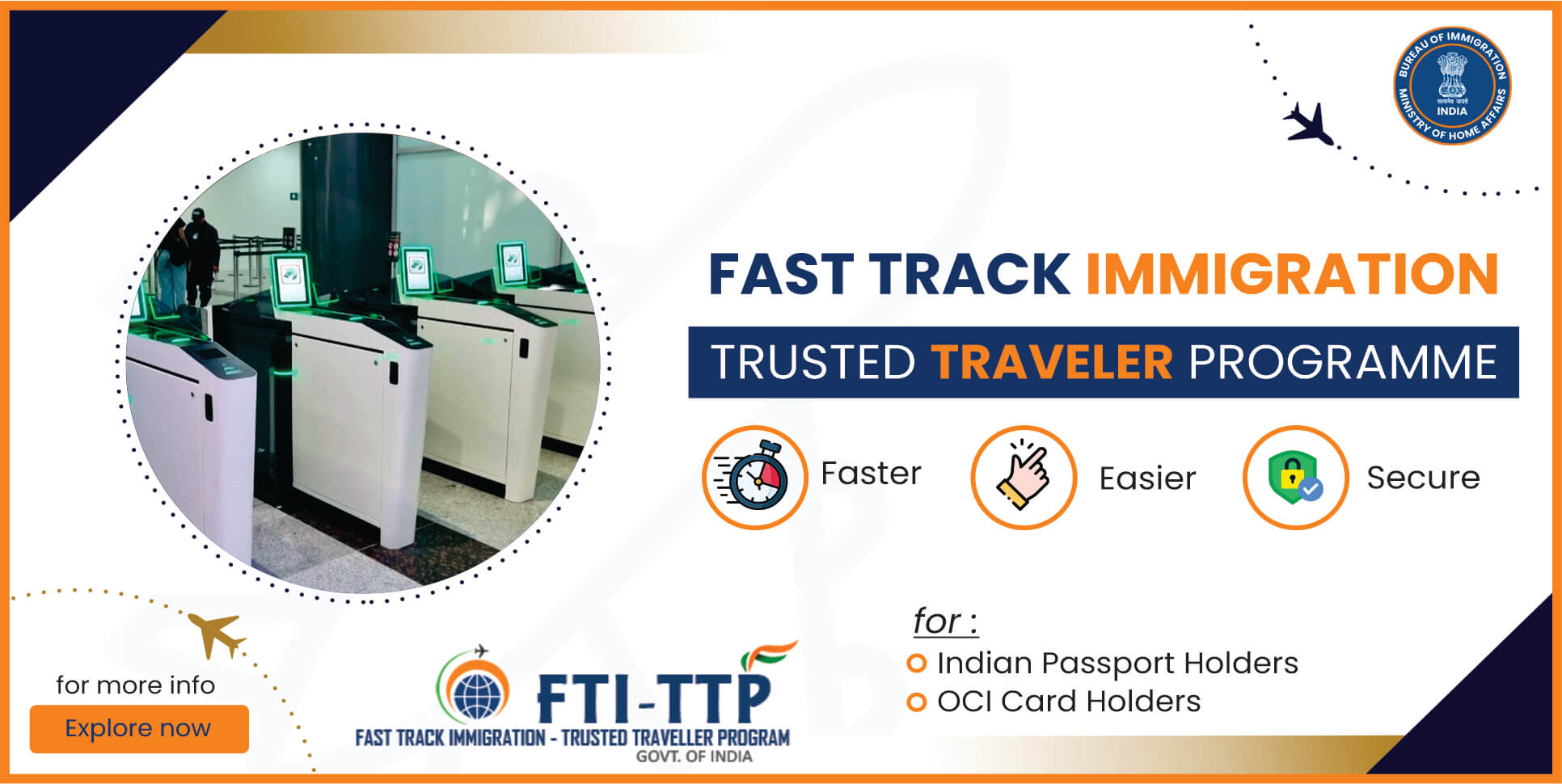 Fast Track Immigration - Trusted Traveller Program